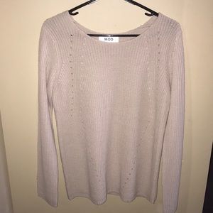 Pale Pink Knit Sweater